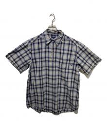 stussy（ステューシー）の古着「90’S チェックプルオーバーシャツ」｜グレー×ネイビー