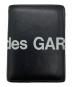 COMME des GARCONS（コムデギャルソン）の古着「HUGE LOGO  2つ折り財布」｜ブラック