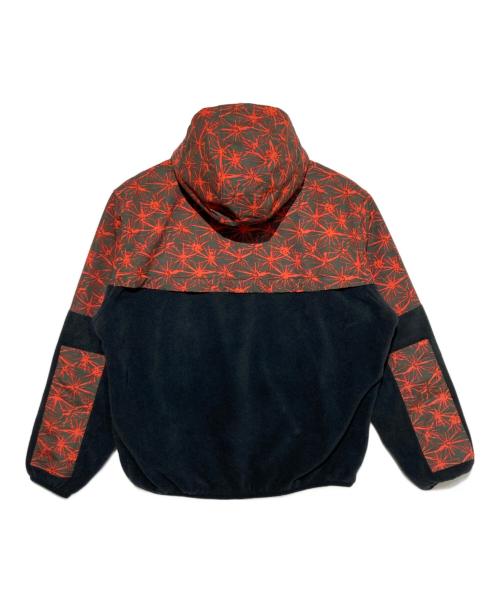 NIKE ACG（ナイキエーシージー）NIKE ACG (ナイキエージーシー) 切替フリースジャケット レッド×グレー サイズ:Mの古着・服飾アイテム