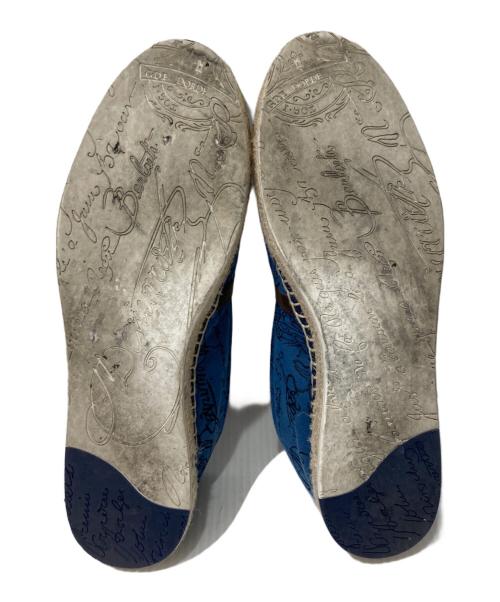 Berluti（ベルルッティ）Berluti (ベルルッティ) カリグラフィエスパドリーユ ブルー サイズ:不明の古着・服飾アイテム