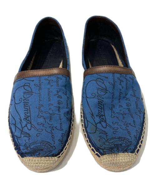 Berluti（ベルルッティ）Berluti (ベルルッティ) カリグラフィエスパドリーユ ブルー サイズ:不明の古着・服飾アイテム