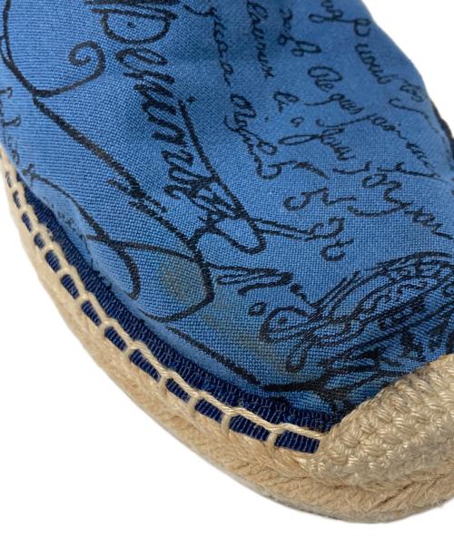 Berluti（ベルルッティ）Berluti (ベルルッティ) カリグラフィエスパドリーユ ブルー サイズ:不明の古着・服飾アイテム