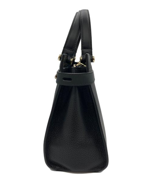 FURLA（フルラ）FURLA (フルラ) 2WAYバッグ グレー×ブラックの古着・服飾アイテム