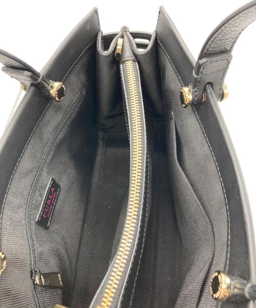 FURLA（フルラ）FURLA (フルラ) 2WAYバッグ グレー×ブラックの古着・服飾アイテム