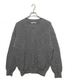SLOANE（スローン）の古着「Vネックニット」｜グレー