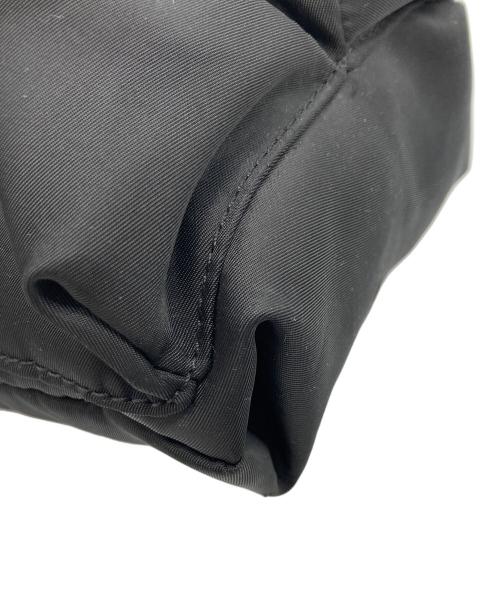 GROUND Y（グラウンドワイ）GROUND Y (グラウンドワイ) がま口ショルダーバッグ ブラックの古着・服飾アイテム