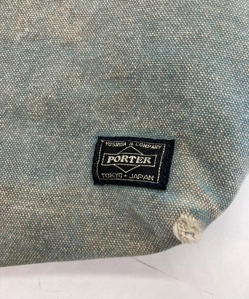 PORTER（ポーター）PORTER (ポーター) デニムトートバッグ インディゴの古着・服飾アイテム