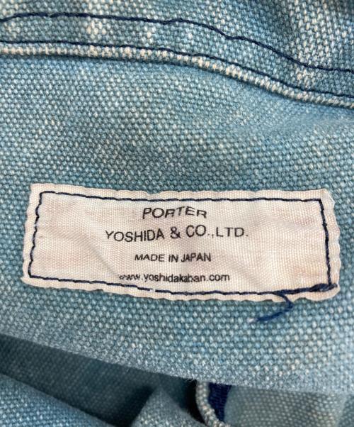 PORTER（ポーター）PORTER (ポーター) デニムトートバッグ インディゴの古着・服飾アイテム