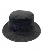 Y's×New Eraワイズ×ニューエラ）の古着「バケットハット」｜ブラック