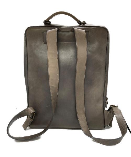 MOTHERHOUSE（マザーハウス）MOTHERHOUSE (マザーハウス) アンティークスクエアバックパック グレーの古着・服飾アイテム