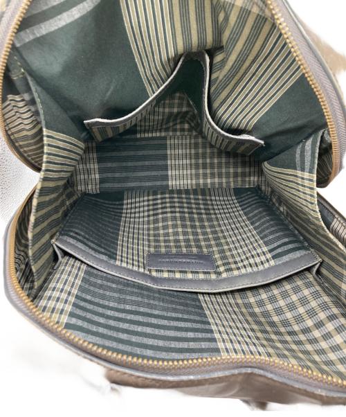 MOTHERHOUSE（マザーハウス）MOTHERHOUSE (マザーハウス) アンティークスクエアバックパック グレーの古着・服飾アイテム