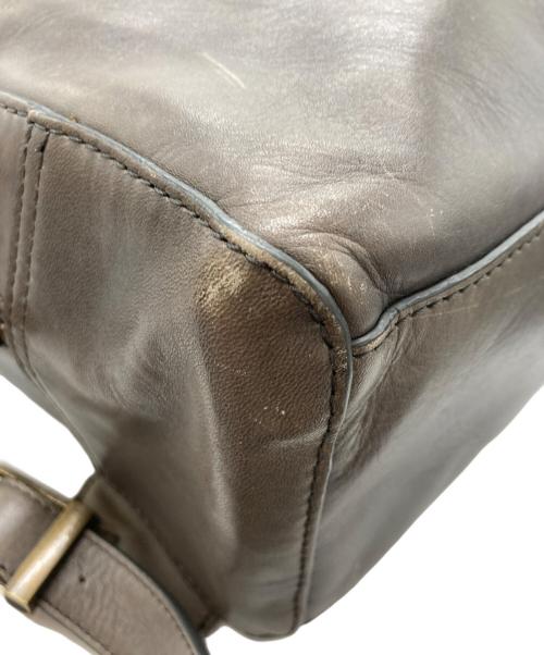 MOTHERHOUSE（マザーハウス）MOTHERHOUSE (マザーハウス) アンティークスクエアバックパック グレーの古着・服飾アイテム