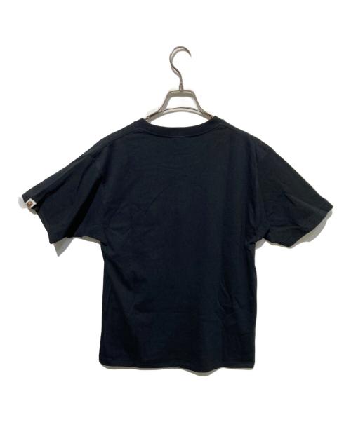 A BATHING APE（ア ベイシング エイプ）A BATHING APE (ア ベイシング エイプ) 1st Camo College Tee ブラック サイズ:Mの古着・服飾アイテム