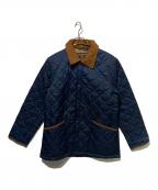 Barbourバブアー）の古着「キルティング ブルゾン」｜ネイビー