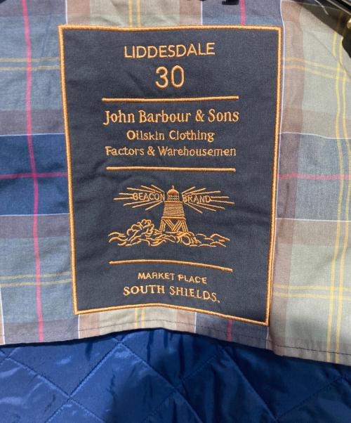 Barbour（バブアー）Barbour (バブアー) キルティング ブルゾン ネイビー サイズ:36の古着・服飾アイテム