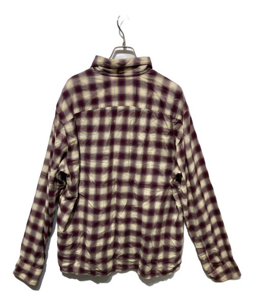 Salvatore Piccolo（サルヴァトーレ・ピッコロ）Salvatore Piccolo (サルヴァトーレ・ピッコロ) フランネルオンブレチェックシャツ レッド サイズ:XLの古着・服飾アイテム