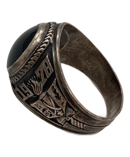 NAKAGAWA JOHN ROBERTS（ナカガワジョンロバーツ）NAKAGAWA JOHN ROBERTS (ナカガワジョンロバーツ) カレッジリング シルバー サイズ:22号の古着・服飾アイテム