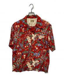 SILVER STONE（シルバーストーン）の古着「Aloha-lohaアロハシャツ/アロハロハ」｜レッド