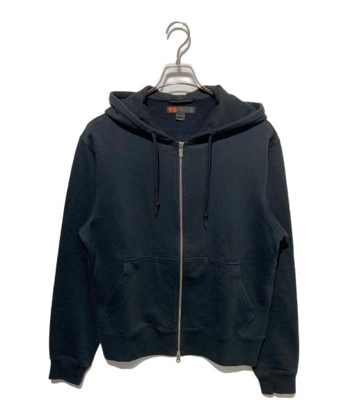 Y-3（ワイスリー）Y-3 (ワイスリー) バックロゴジップパーカー ブラック サイズ:Mの古着・服飾アイテム