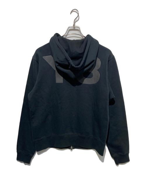 Y-3（ワイスリー）Y-3 (ワイスリー) バックロゴジップパーカー ブラック サイズ:Mの古着・服飾アイテム