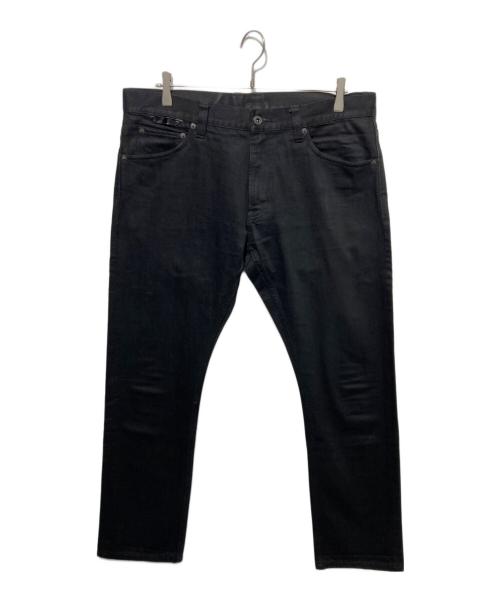 Y-3（ワイスリー）Y-3 (ワイスリー) ブラックデニムパンツ ブラック サイズ:Mの古着・服飾アイテム