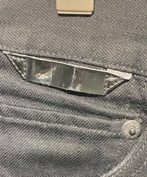 Y-3（ワイスリー）Y-3 (ワイスリー) ブラックデニムパンツ ブラック サイズ:Mの古着・服飾アイテム