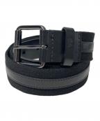 Y-3ワイスリー）の古着「レザー切替ベルト」｜ブラック