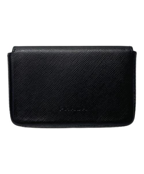 PRADA（プラダ）PRADA (プラダ) カードケース ブラックの古着・服飾アイテム