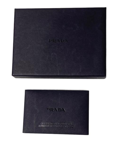 PRADA（プラダ）PRADA (プラダ) カードケース ブラックの古着・服飾アイテム