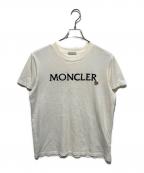 MONCLERモンクレール）の古着「MAGLIA MANICHE CORTE Tシャツ」｜ホワイト