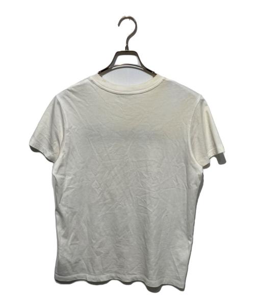 MONCLER（モンクレール）MONCLER (モンクレール) MAGLIA MANICHE CORTE Tシャツ ホワイト サイズ:Lの古着・服飾アイテム