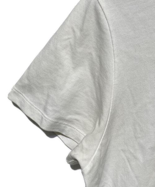 MONCLER（モンクレール）MONCLER (モンクレール) MAGLIA MANICHE CORTE Tシャツ ホワイト サイズ:Lの古着・服飾アイテム