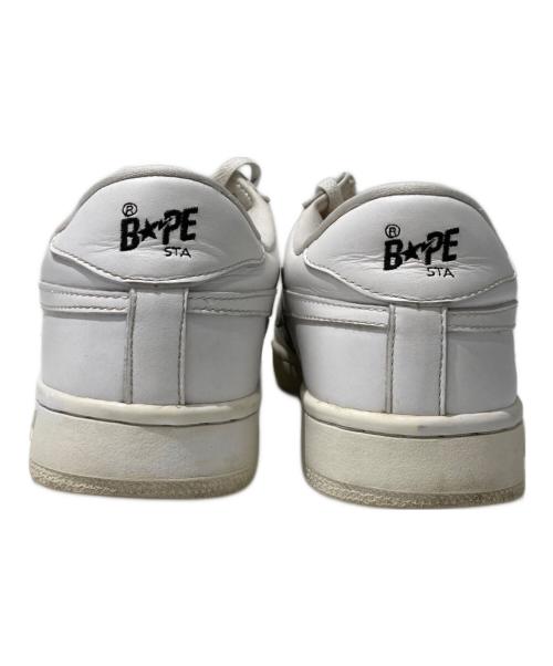 BAPESTA（ベイプスタ）BAPESTA (ベイプスタ) A Bathing Ape Bape Sta FS-025 Low/スニーカー ホワイト サイズ:28.5cmの古着・服飾アイテム