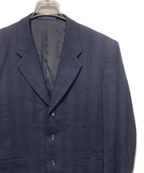 COMME des GARCONS HOMME（コムデギャルソン オム）COMME des GARCONS HOMME (コムデギャルソン オム) ウールテーラードジャケット ネイビー サイズ:Sの古着・服飾アイテム