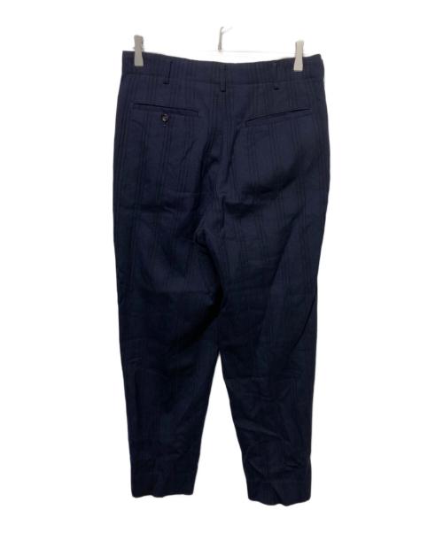 COMME des GARCONS HOMME（コムデギャルソン オム）COMME des GARCONS HOMME (コムデギャルソン オム) ウールタックパンツ ネイビー サイズ:Sの古着・服飾アイテム