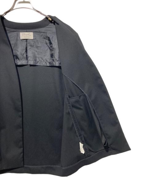 Adam et Rope（アダム エ ロペ）Adam et Rope (アダム エ ロペ) ノーカラージャケット ブラック サイズ:Sの古着・服飾アイテム