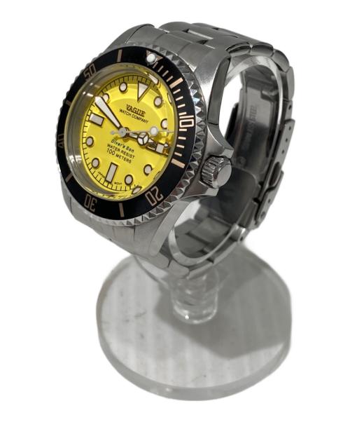 VAGUE（ヴァーグ）VAGUE (ヴァーグ) Divers Son Yellowウォッチ イエローの古着・服飾アイテム