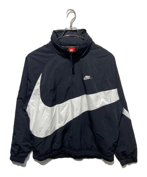 NIKE（ナイキ）NIKE (ナイキ) BIG SWOOSH ANRK JACKET ブラック×ホワイト サイズ:ＸＬの古着・服飾アイテム