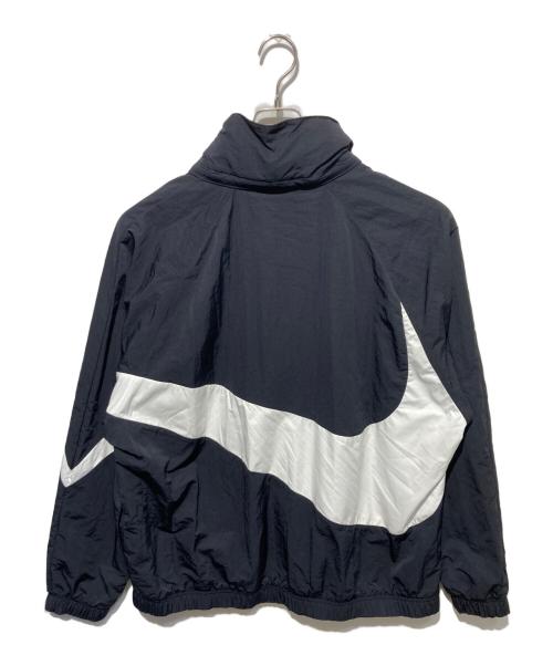 NIKE（ナイキ）NIKE (ナイキ) BIG SWOOSH ANRK JACKET ブラック×ホワイト サイズ:ＸＬの古着・服飾アイテム