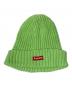 Supreme（シュプリーム）の古着「スモールボックスロゴ ニットキャップ」｜グリーン