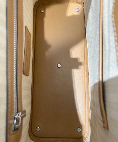 MOTHERHOUSE（マザーハウス）MOTHERHOUSE (マザーハウス) ツーフェイストートバッグ ブラウンの古着・服飾アイテム