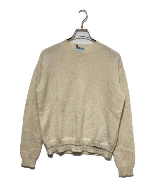 PRADA（プラダ）PRADA (プラダ) カシゴラニット アイボリー サイズ:40の古着・服飾アイテム