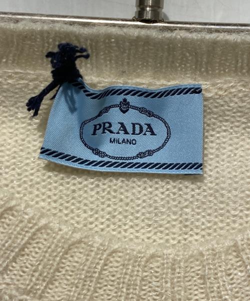 PRADA（プラダ）PRADA (プラダ) カシゴラニット アイボリー サイズ:40の古着・服飾アイテム