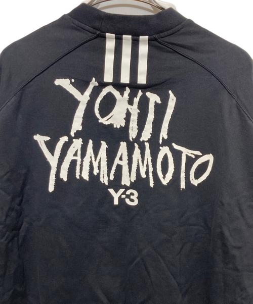 Y-3（ワイスリー）Y-3 (ワイスリー) Signature Graphic Sweatshirt ブラック サイズ:Mの古着・服飾アイテム