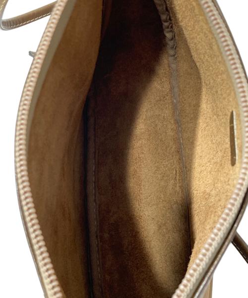 LOEWE（ロエベ）LOEWE (ロエベ) アナグラムショルダーバッグ ベージュの古着・服飾アイテム