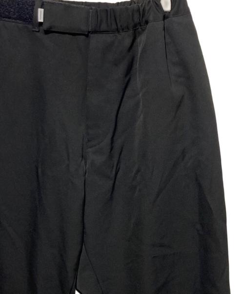 Graphpaper（グラフペーパー）Graphpaper (グラフペーパー) Scale Off Wool Chef Pants ブラック サイズ:Fの古着・服飾アイテム