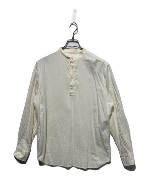 GUY ROVER（ギローバー）GUY ROVER (ギローバー) プルオーバーシャツ ホワイト サイズ:Lの古着・服飾アイテム