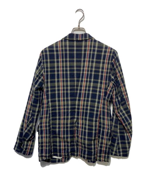 Engineered Garments（エンジニアドガーメンツ）Engineered Garments (エンジニアードガーメンツ) チェックジャケット ネイビー×グリーン サイズ:ＸＳの古着・服飾アイテム