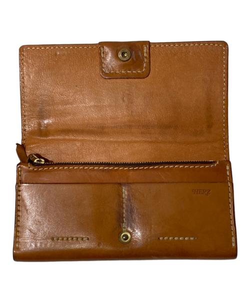 Herz（ヘルツ）Herz (ヘルツ) 長財布 ベージュの古着・服飾アイテム