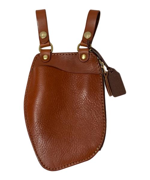 Herz（ヘルツ）Herz (ヘルツ) ベルトポーチ ブラウンの古着・服飾アイテム